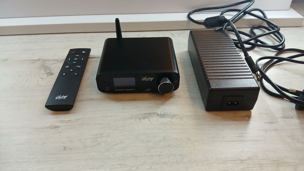 Wzmacniacz Sabaj A3 z Bluetooth aptX,  USB DAC