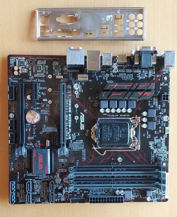Motherboard ASUS PRIME B250M-PLUS para Intel 6/7 gen