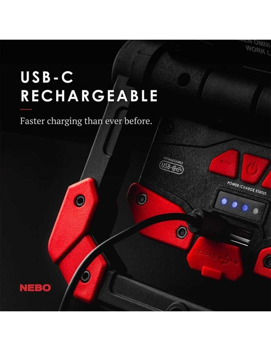 Projetor - Power Bank dobrável recarregável 2000 Lumens