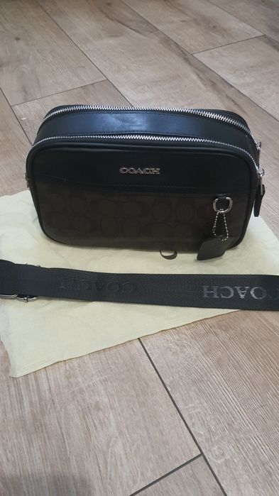 РОЗПРОДАЖ! Coach Graham Crossbody In Signature Canvas Сумка Коуч Коач
