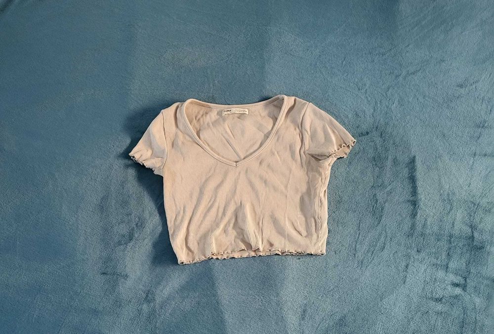 Top cinzento para o Verão.