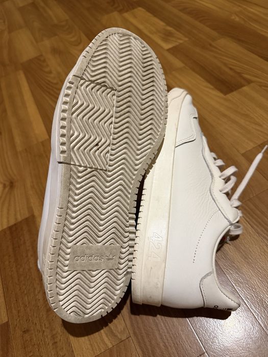 Кроссовки Adidas 424 SC Premiere Cloud White Scarlet