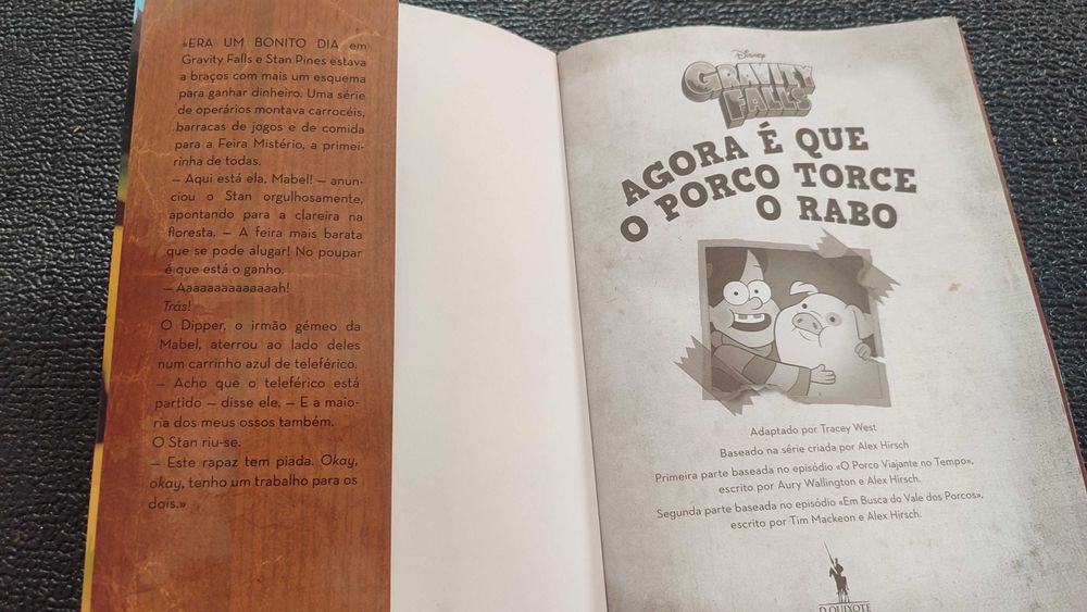 Gravity Falls – Agora é que o Porco Torce o Rabo (livro juvenil)