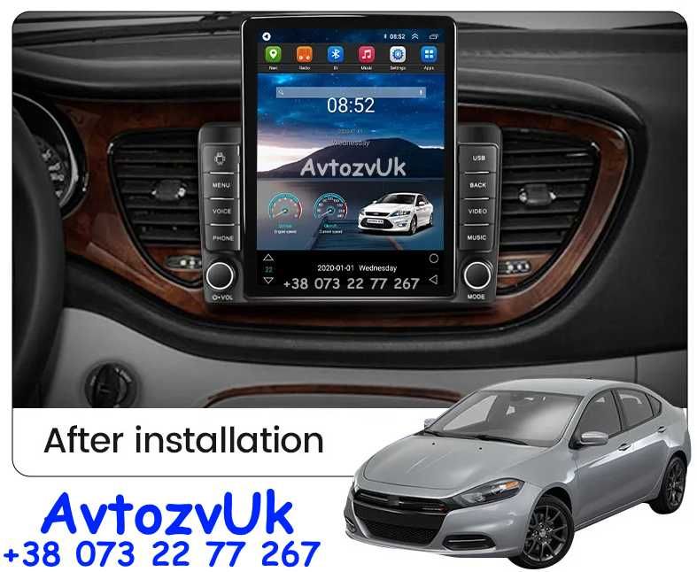 Магнитола Lancia FLAVIA Chrysler 200 300C GRAND Caravan VOYAGER DODGE DART Android