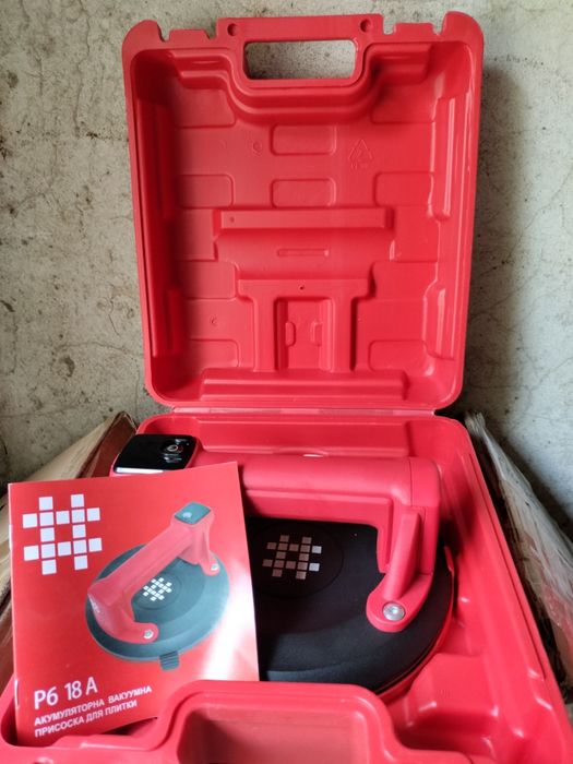 Акция! Присоска в кейсе Shijing P618A Акумуляторна на 150 кг