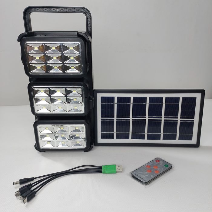 Ліхтар GD-8058 із сонячною панеллю