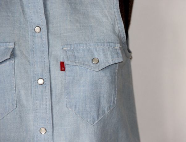Levis levi's sukienka koszula xs 34 s 36 jeansowa niebieska jeans