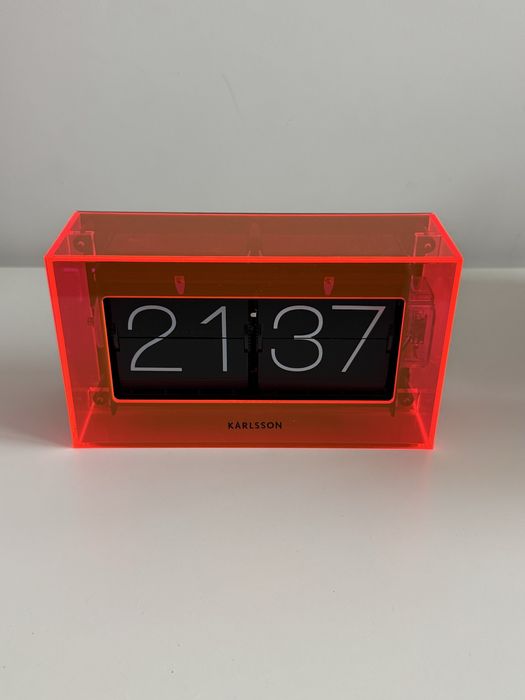 Zegar Karlsson Boxed Flip klapowy