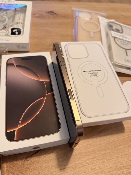 IPhone 16 Pro Max 256gb Desert Titanium, stan idealny, 97%, Polska!