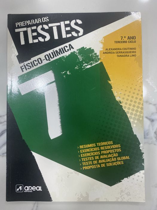 Testes fisico quimica 7 ano Areal editores