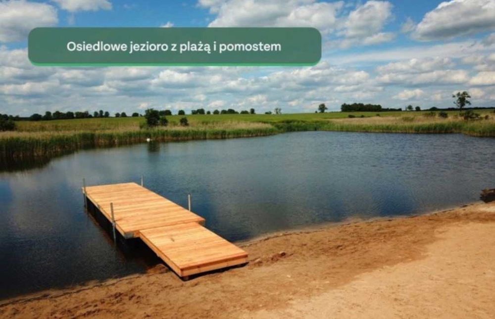 DZIAŁKA budowlana pierwsza linia przy jeziorku Łopuchowo MEDIA/LASY/ - Widok 5