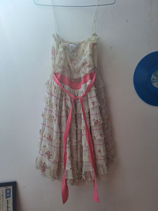 Romantyczna tiulowa sukienka Red Valentino chic tulle dress