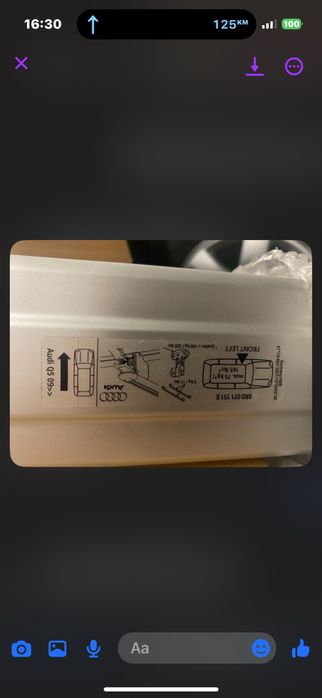 Bagaznik dachowy Audi Q5 , Nowy