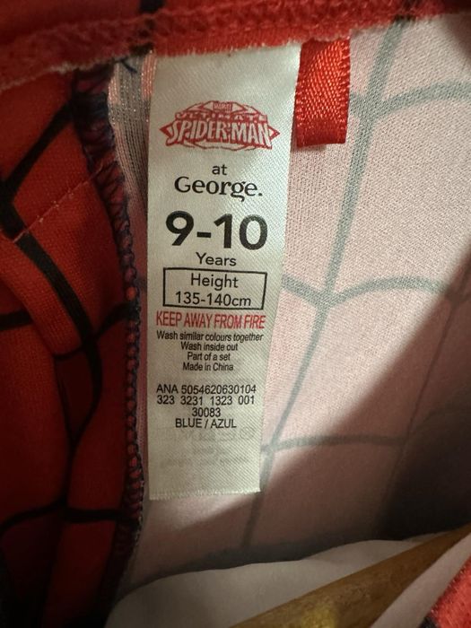 Костюм spiderman marvel