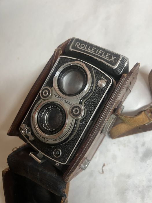 Camara fotografica rolleiflex vintage