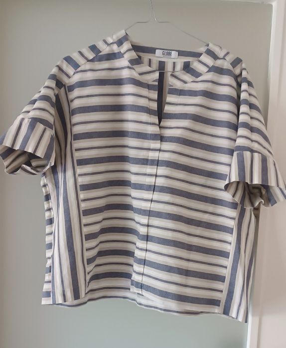 Blusa senhora de riscas