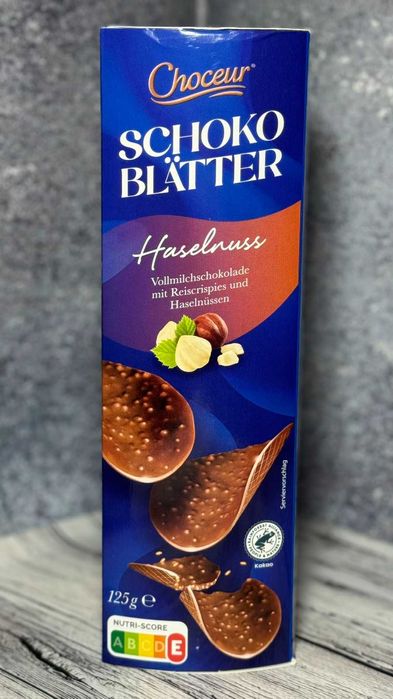 АКЦІЯ Шоколадні чіпси Choceur Schoko 125 г 4 види