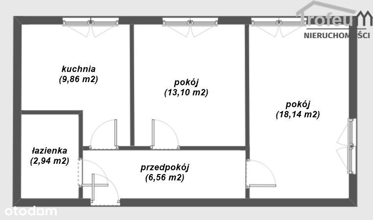 Os. Tarpno! 2 pokoje na parterze