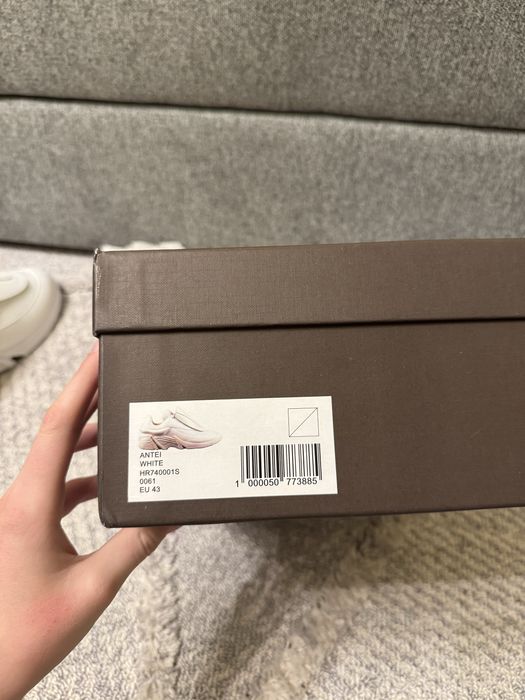 Raf Simons Antei білі антеи белые