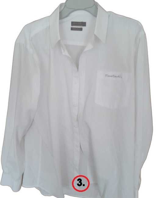 Koszula garniturowa z mankietami pod spinki