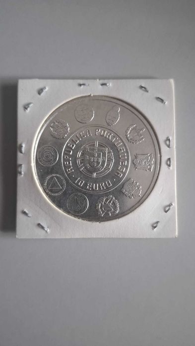 Moeda de coleção 10 Euros Prata - Náutica - 2003