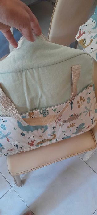 Mala de maternidade + tapa ovo + mantinha