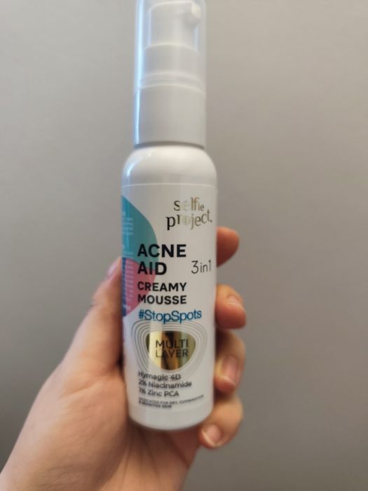 Acne aid creamy mousse krem w piance nowy