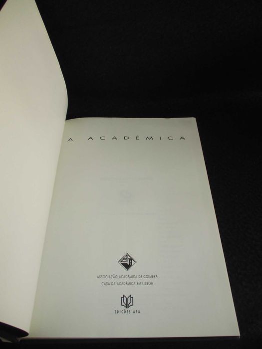 Livro A Académica Associação Académica de Coimbra
