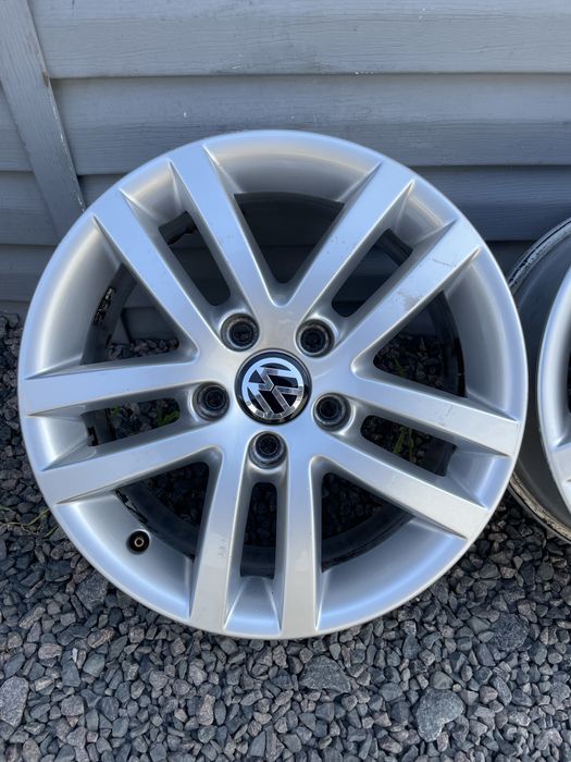 Комплект оригінальних титанових дисків Volkswagen 5/112 R16 5*112 16 Seat Skoda Audi