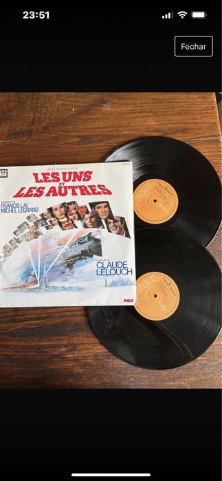 Vinil , duplo álbum LP