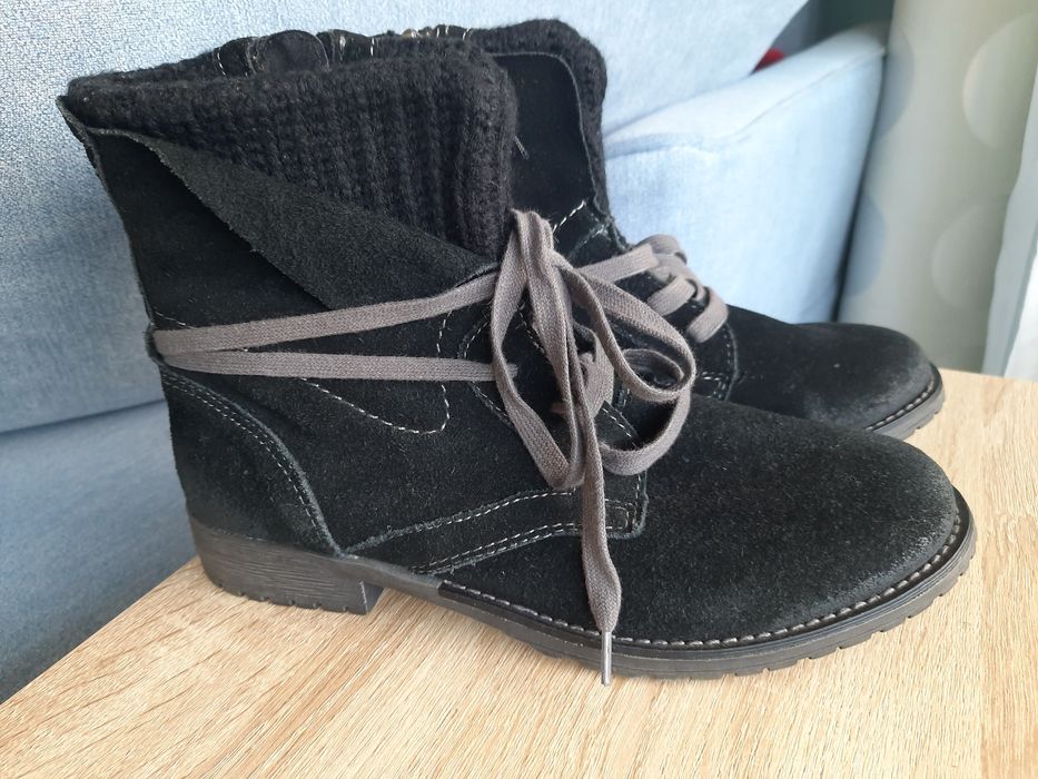 Buty Skórzane Damskie