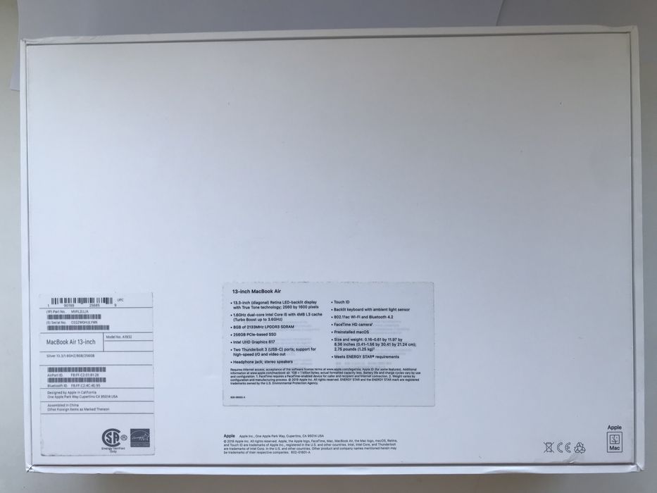 MacBook Air 2019