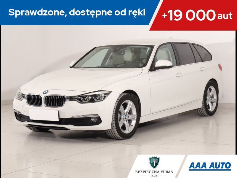 BMW Seria 3 320 d Luxury Line , 190 KM, Automat, Navi, Klimatronic, Tempomat,