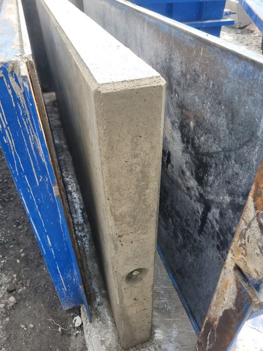 Mur opoorowy L, ogrodzenie