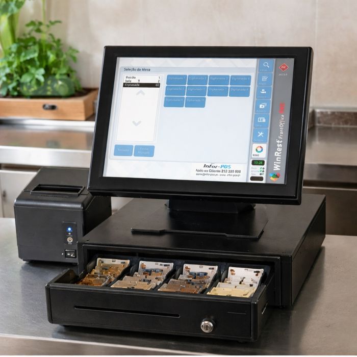 POS Touchscreen + Gaveta