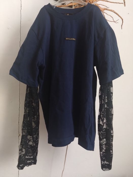 Bluzka koszulka Millagro r Uni koronka