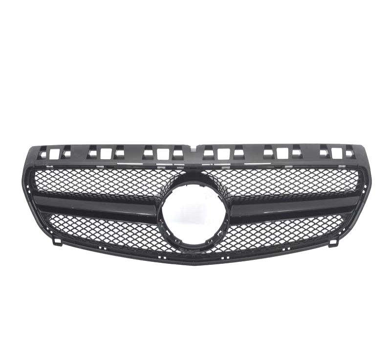 GRELHA FRONTAL MERCEDES CLASE A W17612-15 LOOK AMG A45 PRETO BRILHANTE