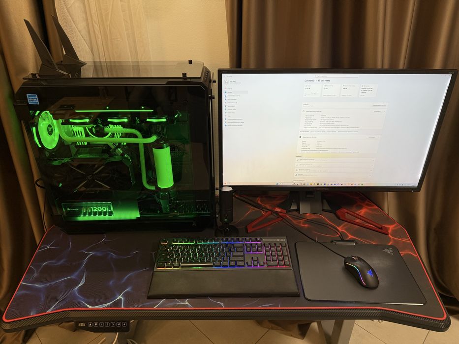 Геймерський кастомний системний блок core i9-7980 XE/3TB/1080TI/128GB