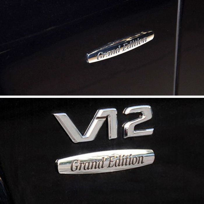 Эмблемы решетки кузова капота на крыло Mercedes AMG BRABUS Lorinser