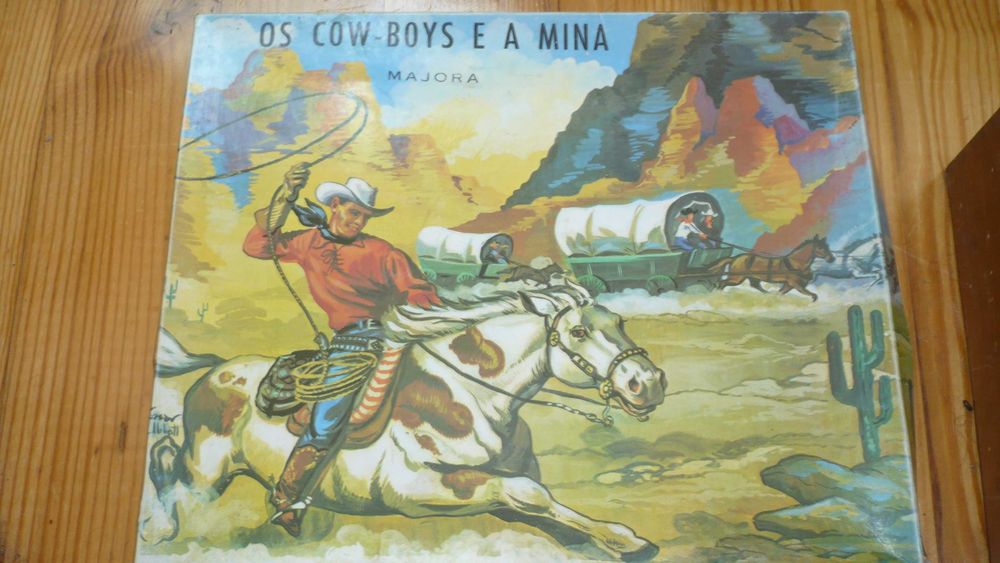 Jogo Majora "Os Cow-Boys e a Mina" - Anos 70