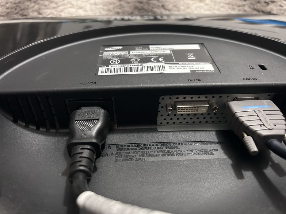 Monitor Samsung SyncMaster 2023BW