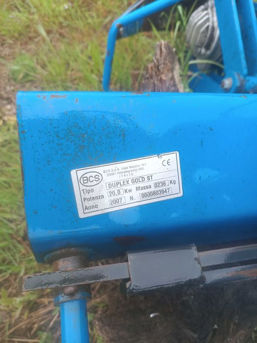 Gadanheira de pente duplo BCS