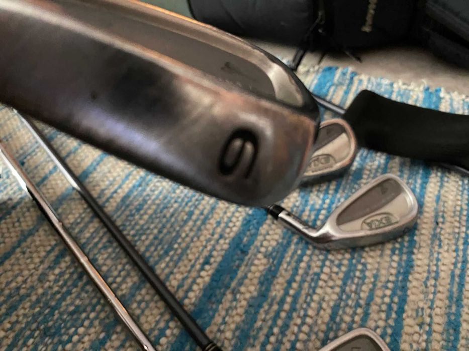 Conjunto de Saco de Golfe + Tacos (usados)