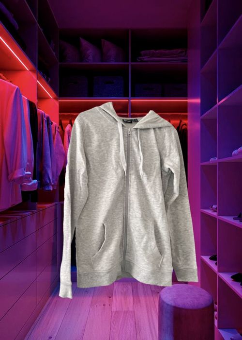 Bluza sportowa bazowa szara Crivit