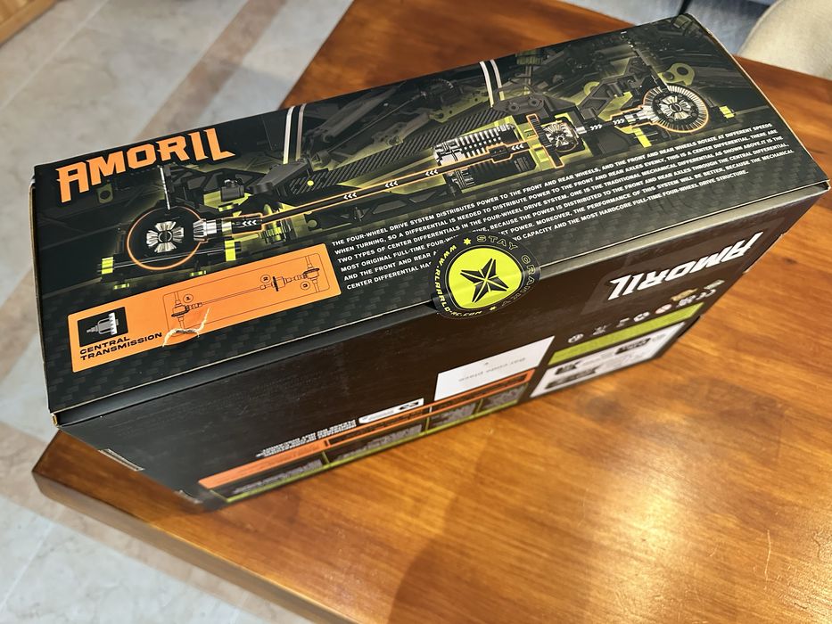 Carro RC Rlaarlo Omni-Terminator Carbon Fiber – RZ001B-C