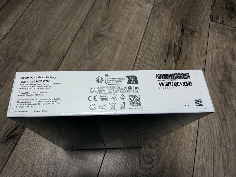 Планшет Xiaomi Redmi Pad 2 WiFi 8/256GB Graphite Gray (VHU5631EU)