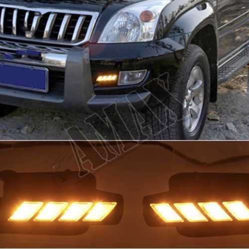 Доп. Фары, ПТФ Toyota Land Cruiser Prado 120 (2003-2008)
