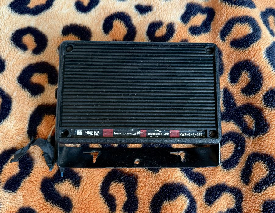 Głośnik samochodowy Unitra Tonsil Milicja PRL polonez 125p 126p