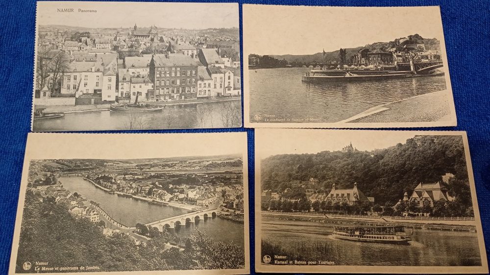 Namur.Pocztówki,11 szt.
