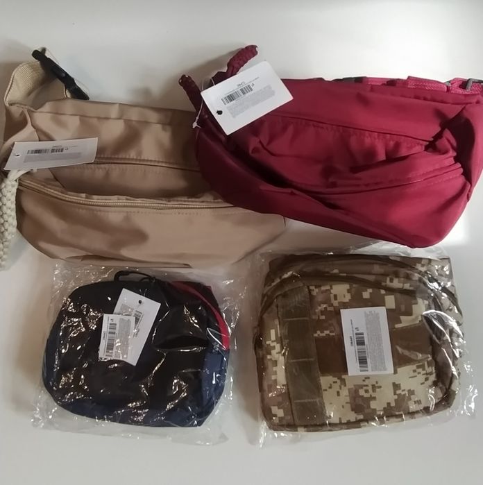 Сумки- бананки різні нові